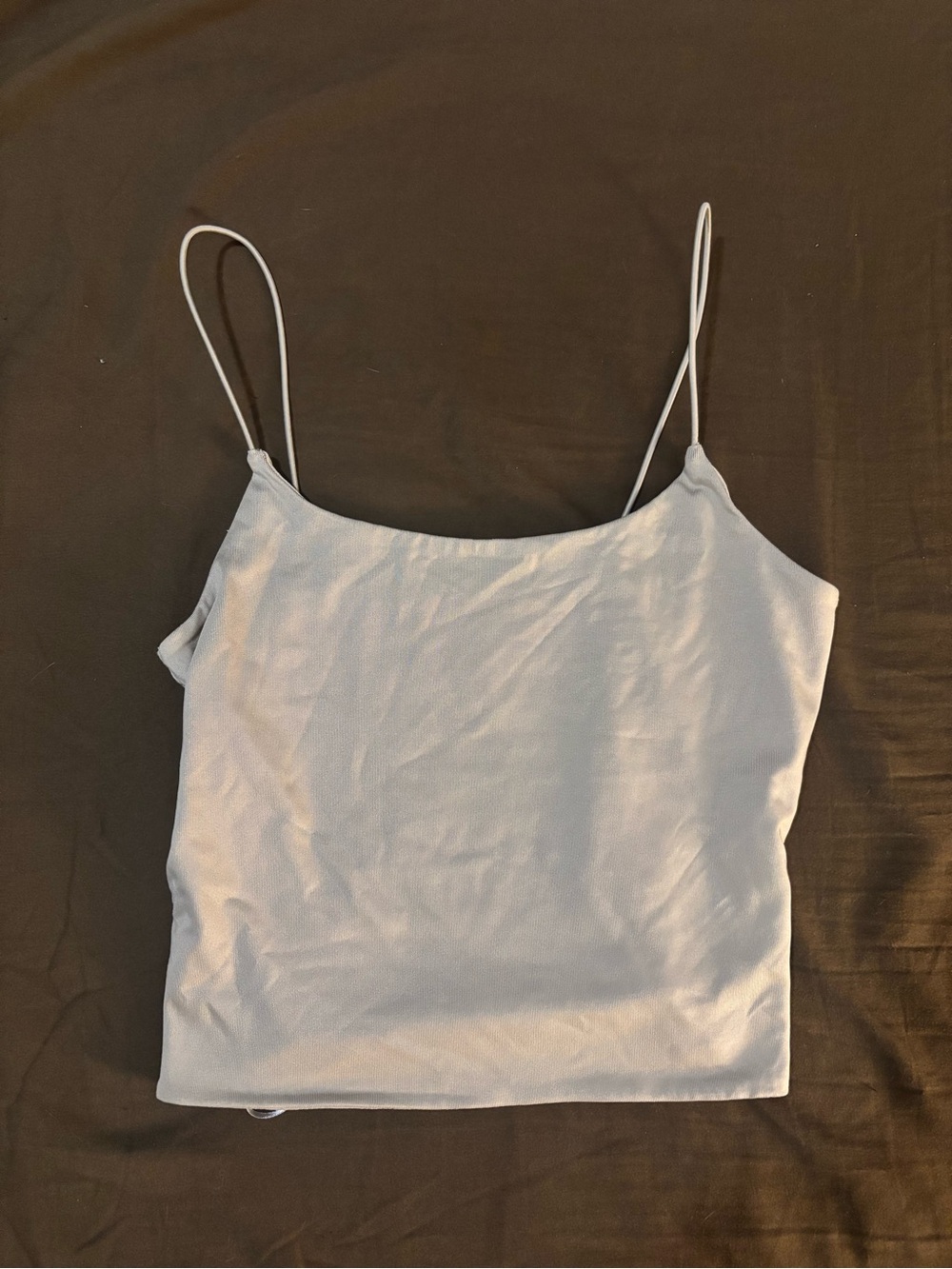 Cream colored Spaghetti Strap Cami Top